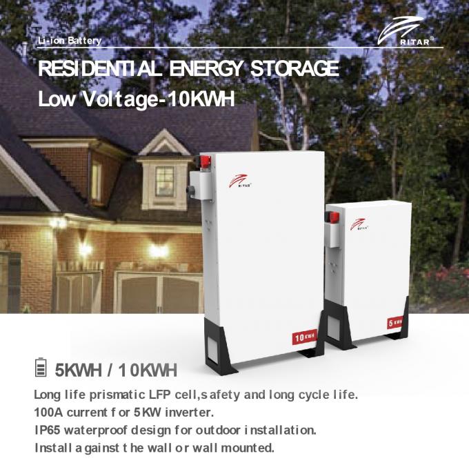 Μπαταρία Λιθίου Χαμηλής Τάσης 60-280AH 48v 200ah Για Αποθήκευση Ενέργειας Συστήματος Solar & Hybrid για το Σπίτι 6