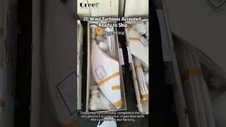 Αποδεκτές 20 μονάδες ανεμογεννητριών οριζόντιου άξονα 1 kW – Έτοιμες για αποστολή στην Αργεντινή!