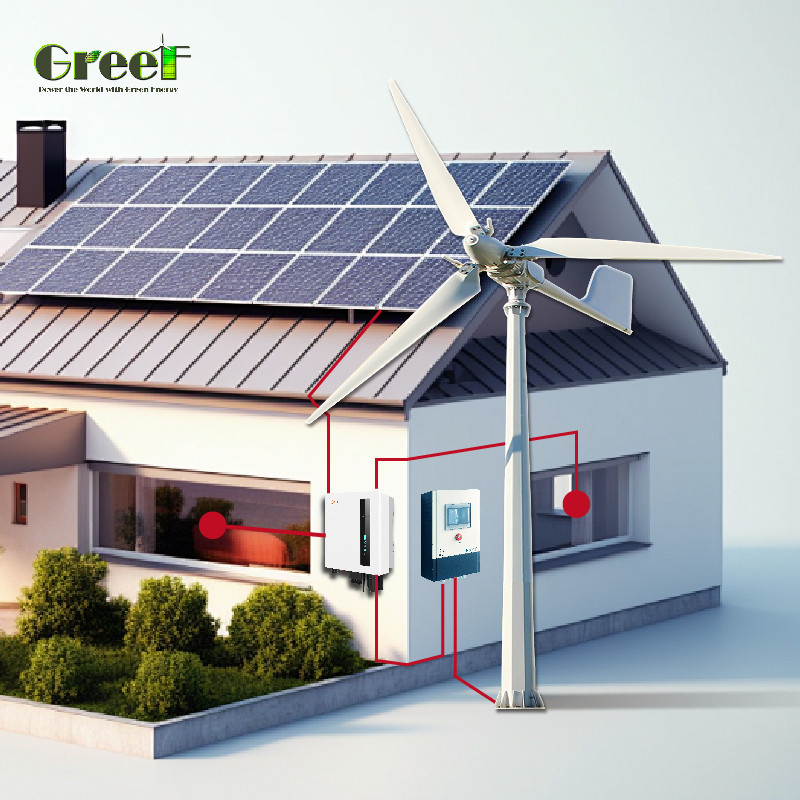 20KW / 30KW Ρυθμισμός πεδίου Αιολική ανεμογεννήτρια Τεχνολογία μεταβλητού πεδίου 30% Ανώτατη παραγωγή ισχύος Χαμηλή ταχύτητα ανέμου 2,5m/s