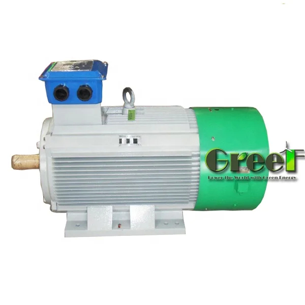 Μέθοδος ψύξης με αέρα 20-3000 rpm 3 φάσης Μόνιμος μαγνητικός γεννήτης Παραγωγή ηλεκτρικής ενέργειας χαμηλής ταχύτητας