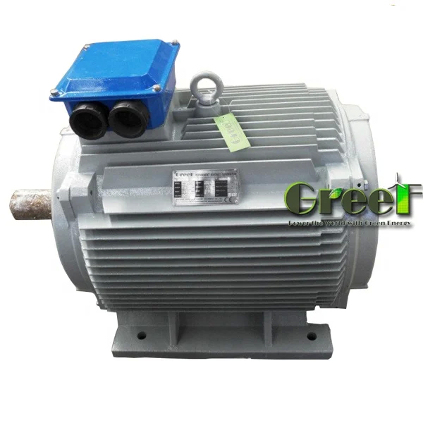 10kW ονομαστική ισχύς Ελεύθερη ενέργεια Μόνιμος μαγνητικός εναλλάκτης για τις ανάγκες παραγωγής ηλεκτρικής ενέργειας