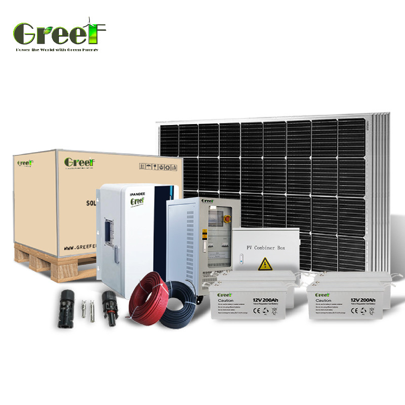 Ηλιακό σύστημα 5kW εκτός δικτύου με ελεγκτή φόρτισης MPPT 48-240V