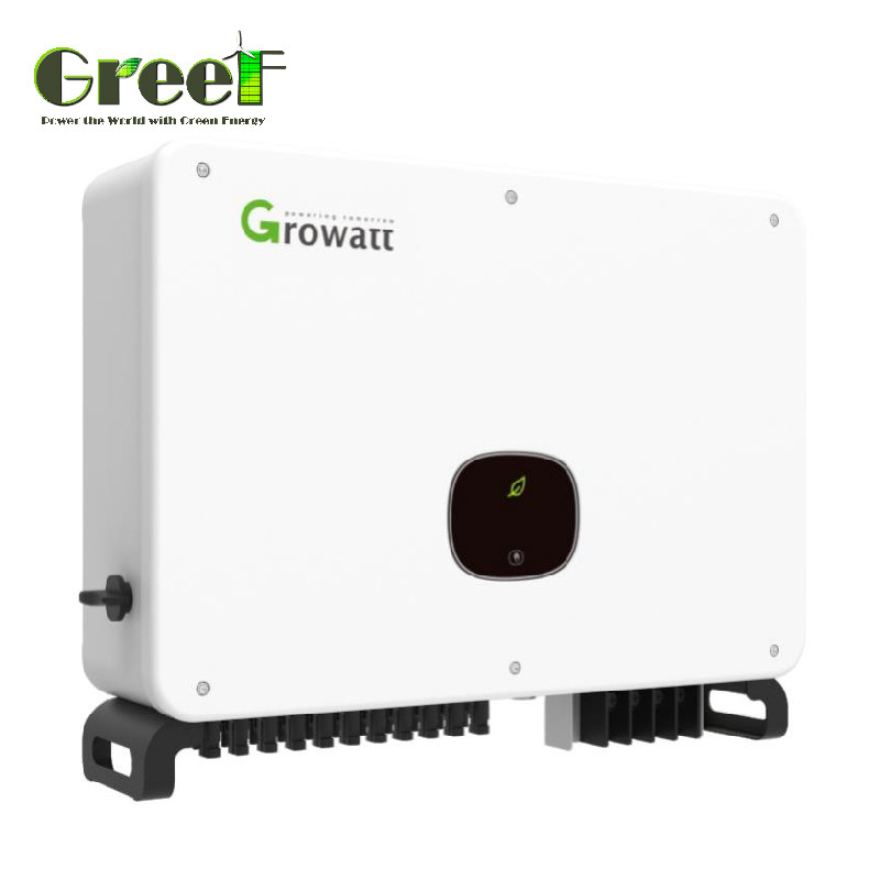 Growatt On Grid Ηλιακός μετατροπέας 6-80KW για το ηλιακό σύστημα υψηλής απόδοσης μετατροπέας για εμπορική εφαρμογή