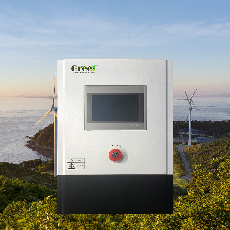 3kw 5kw lcd οθόνη αφής On Grid Controller με φορτίο απόρριψης για συστήματα αιολικών γεννήσεων