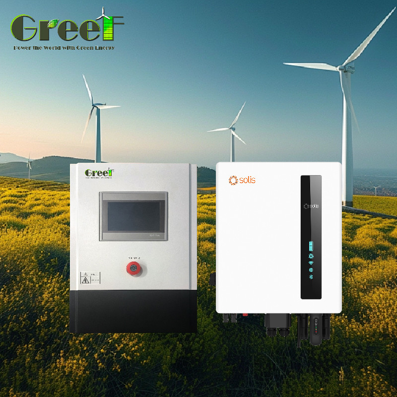 3kw 5kw lcd οθόνη αφής On Grid Controller με φορτίο απόρριψης για συστήματα αιολικών γεννήσεων