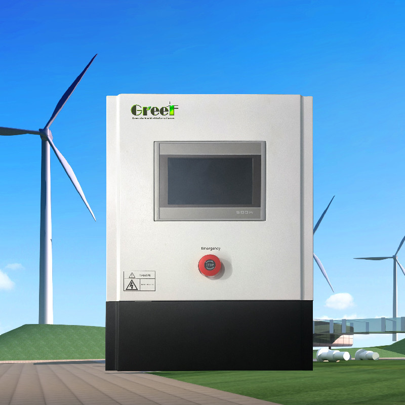 3kw 5kw lcd οθόνη αφής On Grid Controller με φορτίο απόρριψης για συστήματα αιολικών γεννήσεων