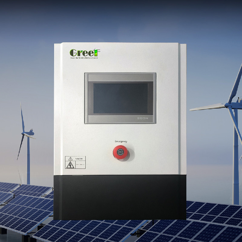 3kw 5kw 10kw αιολική ανεμογεννήτρια σειράς GT-PCTC με ελεγκτή δικτύου με μετατροπέα για το σύστημα