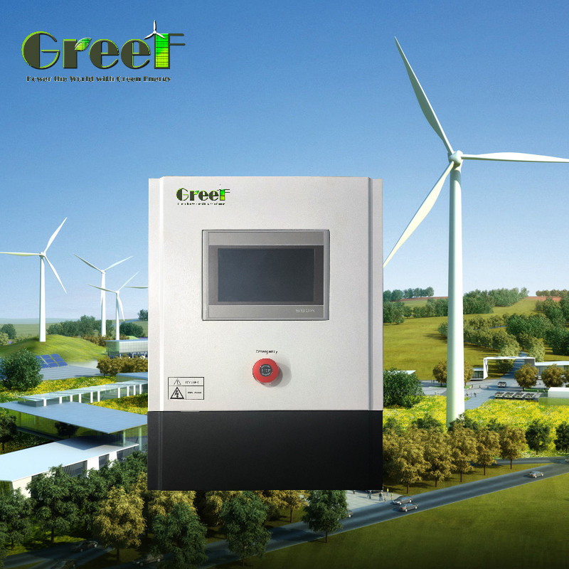 3kw 5kw 10kw αιολική ανεμογεννήτρια σειράς GT-PCTC με ελεγκτή δικτύου με μετατροπέα για το σύστημα