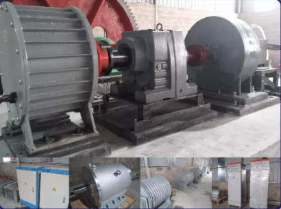 10kW μόνιμος μαγνήτης γεννήτης με ψύξη αέρα 50Hz/60Hz Προσαρμοσμένη τάση