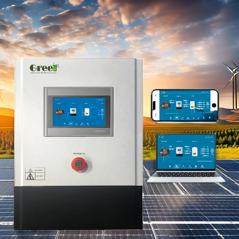 Προχωρημένο 5kw 750VDC Τρεις φάσεις Δίκτυο συνδεδεμένο με ανεμογεννήτρια Ελέγχων Ενισχυμένη επικοινωνία γεννήσεως ηλεκτρικής ενέργειας Διασύνδεση εδάφους σφάλμα