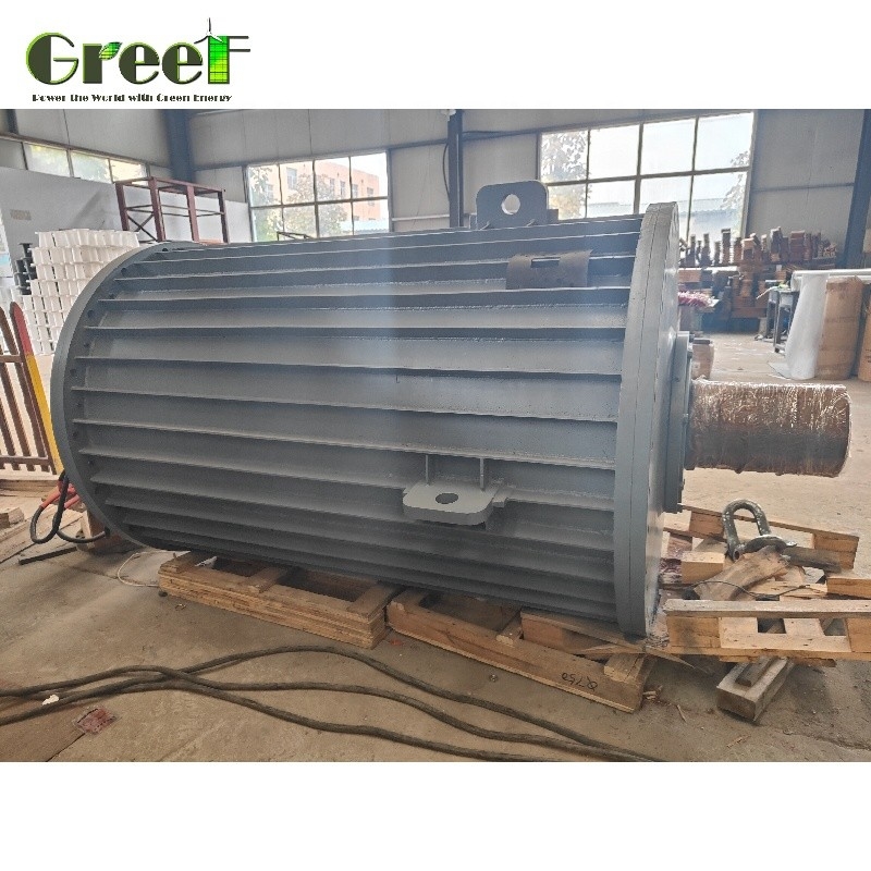 20RPM 100RPM 3 Φάσης Μόνιμος Μαγνήτης Γεννήτρια χαμηλές στροφές 200KW 500KW Γεννήτριες Νερό ποταμός PMG μετατροπέας