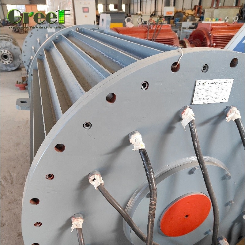 20RPM 100RPM 3 Φάσης Μόνιμος Μαγνήτης Γεννήτρια χαμηλές στροφές 200KW 500KW Γεννήτριες Νερό ποταμός PMG μετατροπέας