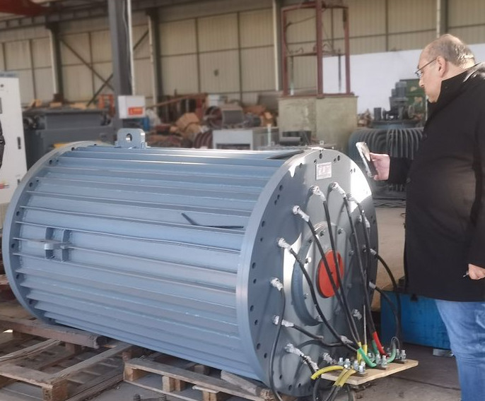 1MW 380Vac Ελεύθερη ενέργεια χαμηλής ροπής εκκίνησης Γεννήτρια υδροτουρμπίνης 3MW 5MW
