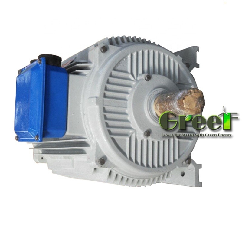 60/50Hz Συχνότητα 20--3000rpm Καθορισμένη ταχύτητα περιστροφής Γεννήτης μόνιμου μαγνήτη με μηχανοκίνητο κινητήρα συνεχούς ρεύματος και τεχνολογία κίνησης