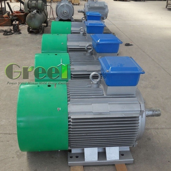 10kW μόνιμος μαγνήτης γεννήτης με ψύξη αέρα 50Hz/60Hz Προσαρμοσμένη τάση