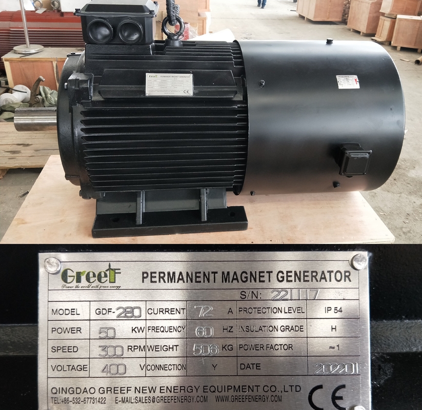 415V 380V γεννήτρια εναλλακτικού με μόνιμο μαγνήτη για τη Μαλαισία, την Ταϊλάνδη και τις Φιλιππίνες