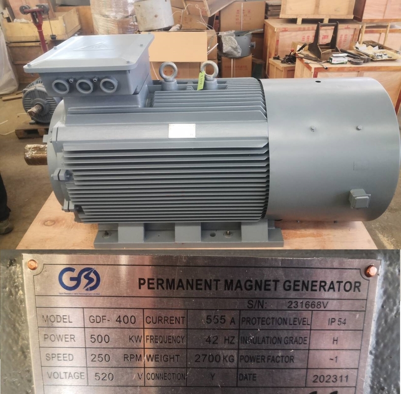 415V 380V γεννήτρια εναλλακτικού με μόνιμο μαγνήτη για τη Μαλαισία, την Ταϊλάνδη και τις Φιλιππίνες