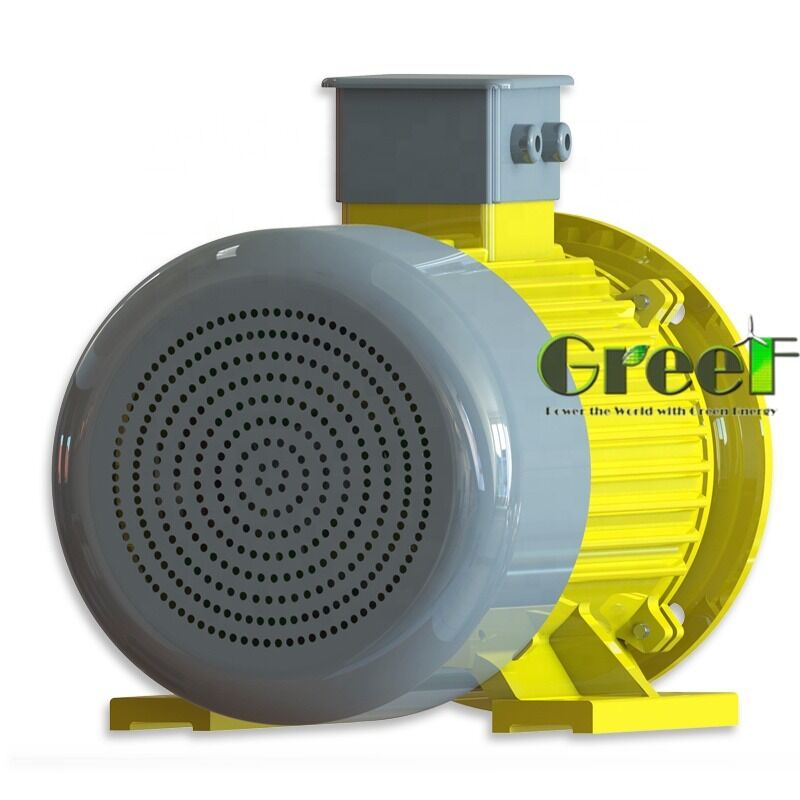 50HZ και 60HZ συχνότητα Μόνιμος μαγνητικός κινητήρας με 100Mohm Min 500Vdc μονωτική αντίσταση και 6 πόλους για βιομηχανικά συστήματα