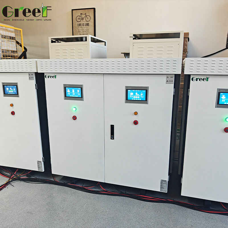 Ελεγκτής Μπαταρίας Ιόντων Λιθίου On Grid με Οθόνη Αφής LCD και Μέγιστη Απόδοση 95% για Συστήματα Ηλιακής και Αιολικής Ενέργειας