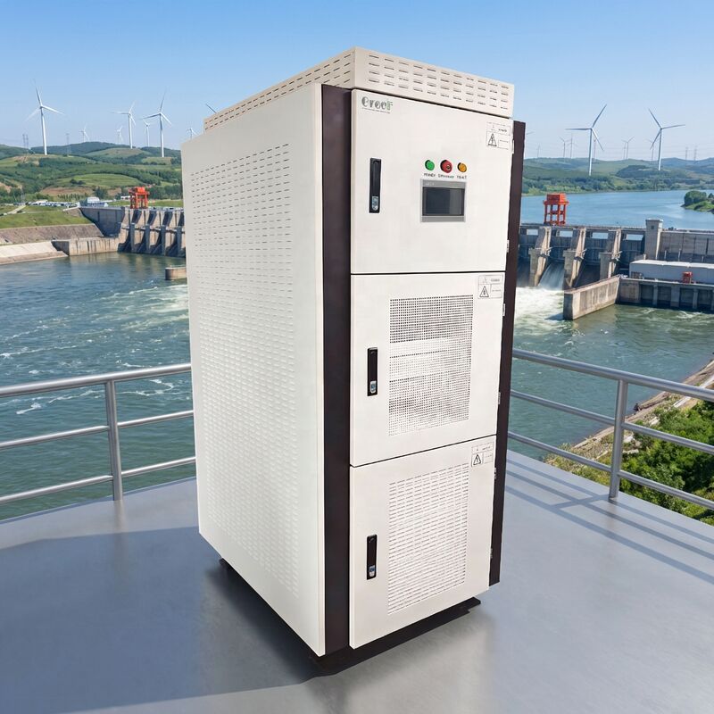 Ελέγχων δικτύου με οθόνη αφής LCD για την παρακολούθηση σφαλμάτων εδάφους και εύρος τάσης εισόδου 240-550V DC