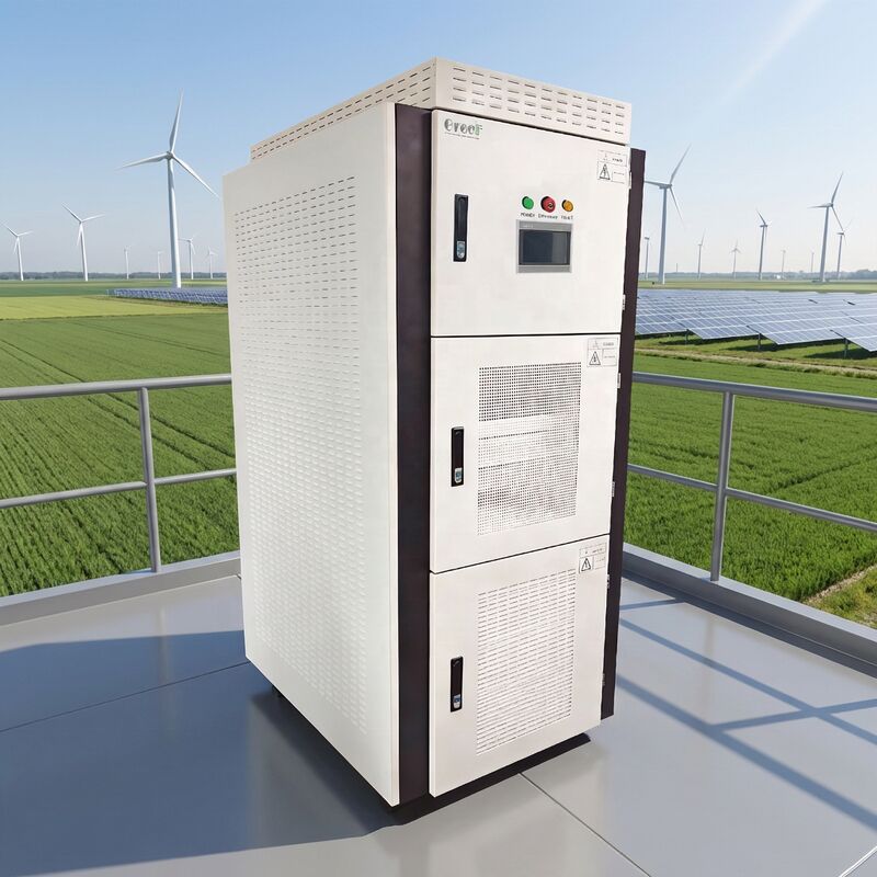 Εύρος λειτουργίας τάσης 150V έως 550V AC, οθόνη αφής με παρακολούθηση σφάλματος γείωσης, κατάλληλο για έξυπνες εφαρμογές, Υβριδικός Μετατροπέας