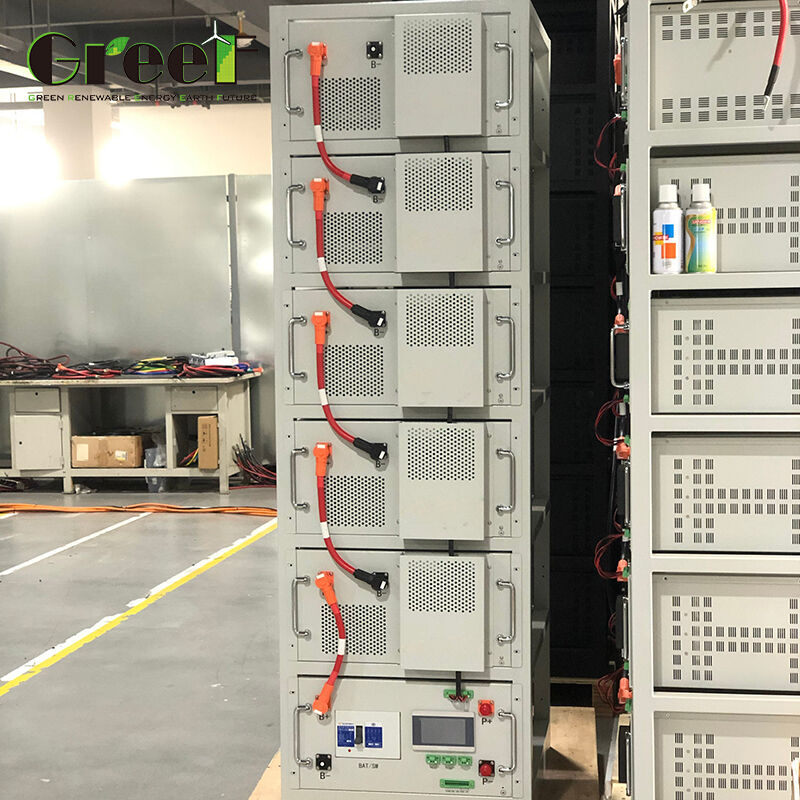 Ενσωματωμένη μπαταρία λιθίου BMS 51.2V με διάρκεια κύκλου 6000+ για αποθήκευση ενέργειας και βιομηχανικές εφαρμογές