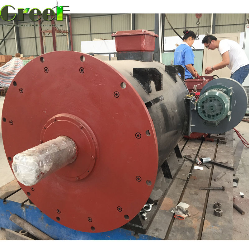 20RPM 100RPM 3 Φάσης Μόνιμος Μαγνήτης Γεννήτρια χαμηλές στροφές 200KW 500KW Γεννήτριες Νερό ποταμός PMG μετατροπέας