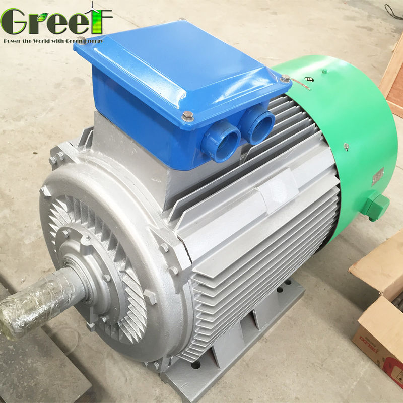 Γεννήτρια Υδροηλεκτρικής Ενέργειας 150kW 500KW 3 Φάσεων AC 300 Στροφών/λεπτό Σύγχρονη για Υδροηλεκτρικό Στρόβιλο