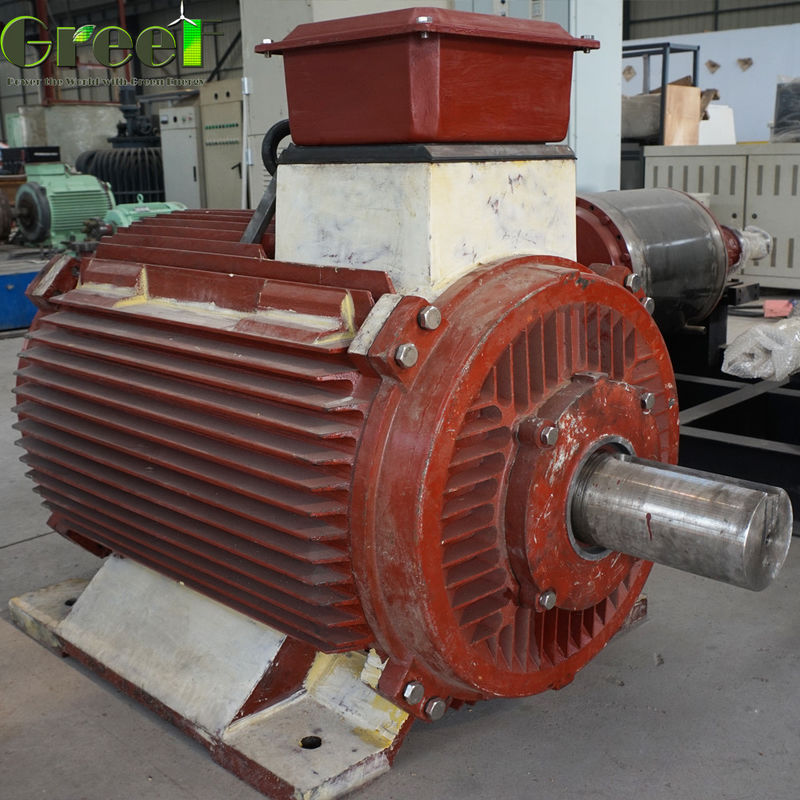 20RPM 100RPM 3 Φάσης Μόνιμος Μαγνήτης Γεννήτρια χαμηλές στροφές 200KW 500KW Γεννήτριες Νερό ποταμός PMG μετατροπέας